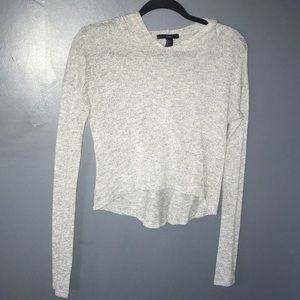 Long sleeve knit sweater